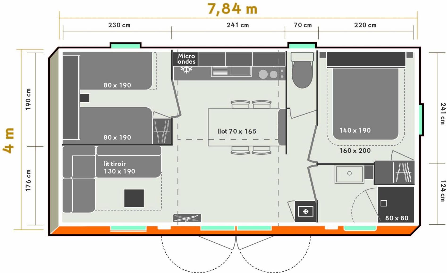 Camping Fleur D'Oleron 생-피에르-돌레롱 외부 사진